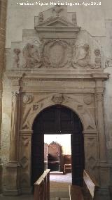 Iglesia de San Nicols de Bari. Puerta de la antesacrista