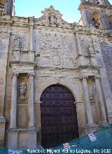 Colegiata de Santa Mara de los Reales Alczares. Fachada