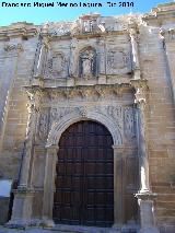 Colegiata de Santa Mara de los Reales Alczares. Portada de La Consolada