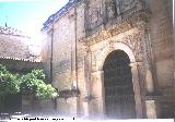 Colegiata de Santa Mara de los Reales Alczares. Portada lateral