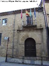 Iglesia y Convento de la Santsima Trinidad. Portada del convento