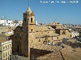 Iglesia y Convento de la Santsima Trinidad. Desde la Torre del Reloj