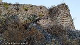 Castillo de Zahara de la Sierra. Torre�n circular esquinero