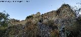 Castillo de Zahara de la Sierra. Muralla