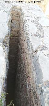 Castillo de Zahara de la Sierra. Matac�n interior