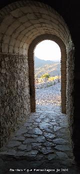 Castillo de Zahara de la Sierra. Puerta de la Torre del Homenaje