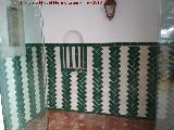 Casa de Santa Mar�a. Azulejos del zagu�n