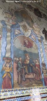 Santuario de los Remedios. Pinturas murales