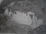 Casas Cueva del Cerro del Castillo. Foto antigua