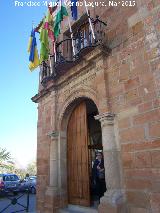 Ayuntamiento de Villanueva de la Reina. Portada lateral