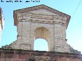 Fachada de la Ermita del Cortijo de San Nicols. Espadaa