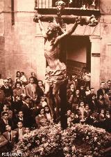 Semana Santa. Cristo de la Expiracin. Aos 40. Foto de Jos Ortega