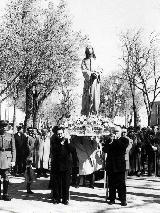 Semana Santa. Jess Preso en andas 1963