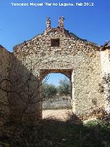 Capilla-Escuela de Los Charcones. Puerta desde el interior