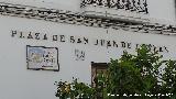 Plaza de San Juan de Letrn. Azulejos