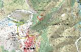 Cerro El Mirador. Mapa