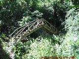 Puente de Madera Apuntado I del Cerezuelo. 