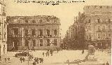 Plaza de las Tendillas. Foto antigua