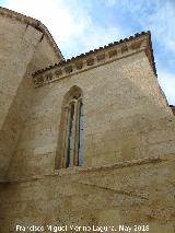 Iglesia de San Lorenzo. Ventana gtica