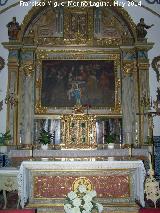 Iglesia de Santa Marina de las Aguas Santas. Altar de la capilla