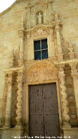 Monasterio de la Santa Faz. Portada