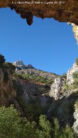 Petroglifos rupestres del Abrigo de la Tinaja IV. Vistas