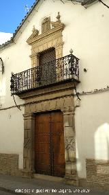 Casa de la Calle Eduardo Criado n 5. Portada