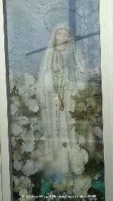 Hornacina de la Virgen de Ftima. Virgen de Ftima