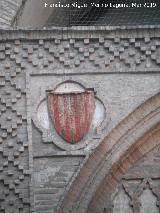 Aljafera. Iglesia de San Martn. Escudo izquierdo