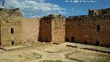 Castillo de los Guzmanes. Torre Cuadrangular Sur. Vistas desde su puerta