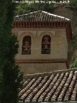 Iglesia de San Pedro y San Pablo. Torre. Campanario desde la Casa de Castril