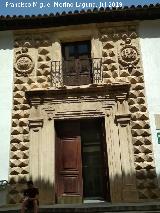 Palacio de los Condes de Villaleal. Portada de los Picos