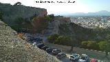 Castillo de Santa Brbara. Falsa Braga. Desde el Baluarte de la Reina