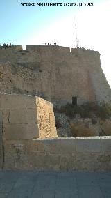 Castillo de Santa Brbara. Macho del Castillo. Desde la Torre de San Jorge