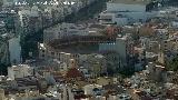 Plaza de Toros de Alicante. Desde el Castillo de Santa Brbara