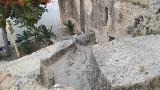 Castillo de Santa Brbara. Cuerpo de Ingenieros. Camino tallado en la roca