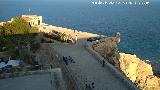 Castillo de Santa Brbara. Garita de la Mina. Desde el Macho del Castillo