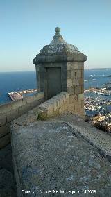 Castillo de Santa Brbara. Garita de la Mina. 