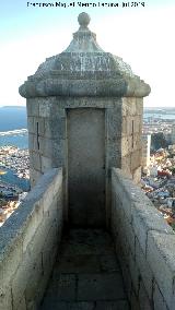 Castillo de Santa Brbara. Garita de la Mina. 