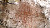 Pinturas rupestres y grabados de la Cueva de Mingo Lpez. Barras finas