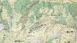 Cabeza Montosa. Mapa