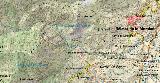 Cuerda de los Bolos. Mapa
