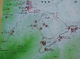 Sendero Convento y ruinas del Castelln. Mapa