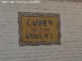 Carmen de las nimas. Azulejos