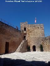 La Mota. Patio de Armas. 