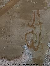 Grafiti Desnudo de L�neas de la Cruz. Firma