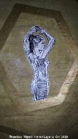 Graffiti Desnudo de la Cruz. 