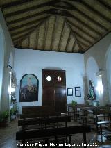 Ermita de Santa Luca. Pies del templo