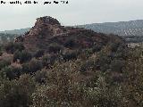 Castillo de Garcez. Pea del castillo