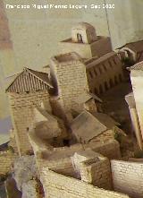 La Mota. Palacio fortificado de los Said. Maqueta